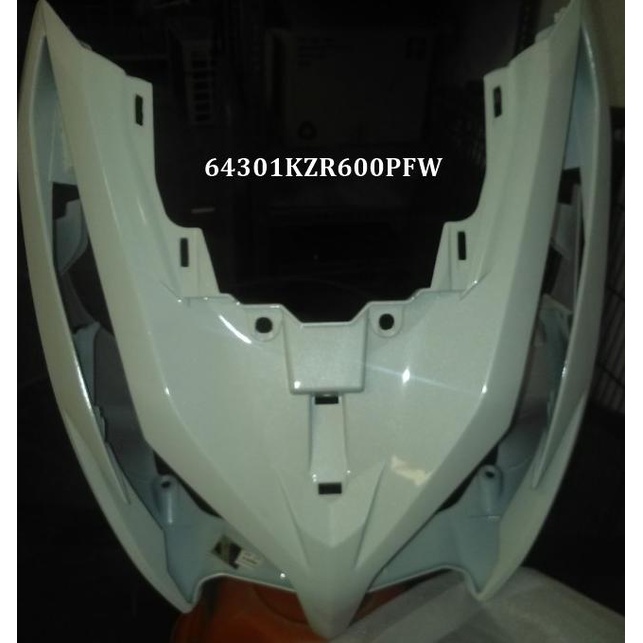 TERLBARU... 64301KZR600PFW COVER LAMPU DEPAN VARIO 125 PUTIH - COVER FR PFW