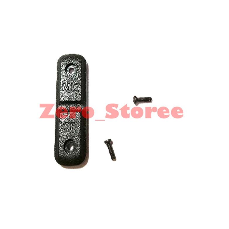 New Tutup Mic Ht Icom Ic-V80 V80 Icv80 Plastik Frame Handsfree Earmic Penutup Headset Dust Cover Ht 