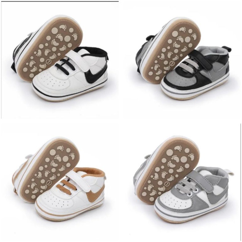 VIRAL|| Sepatu Bayi Laki Laki 0 - 12 Bulan Terbaru / Sepatu Cowok Baby NIK COMBINASI 1 3 6 9 12 Bula