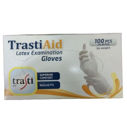 Terlaris Sarung Tangan Karet Medis/Sarung Tangan Dokter Latex 1 Box Isi 100 Pcs