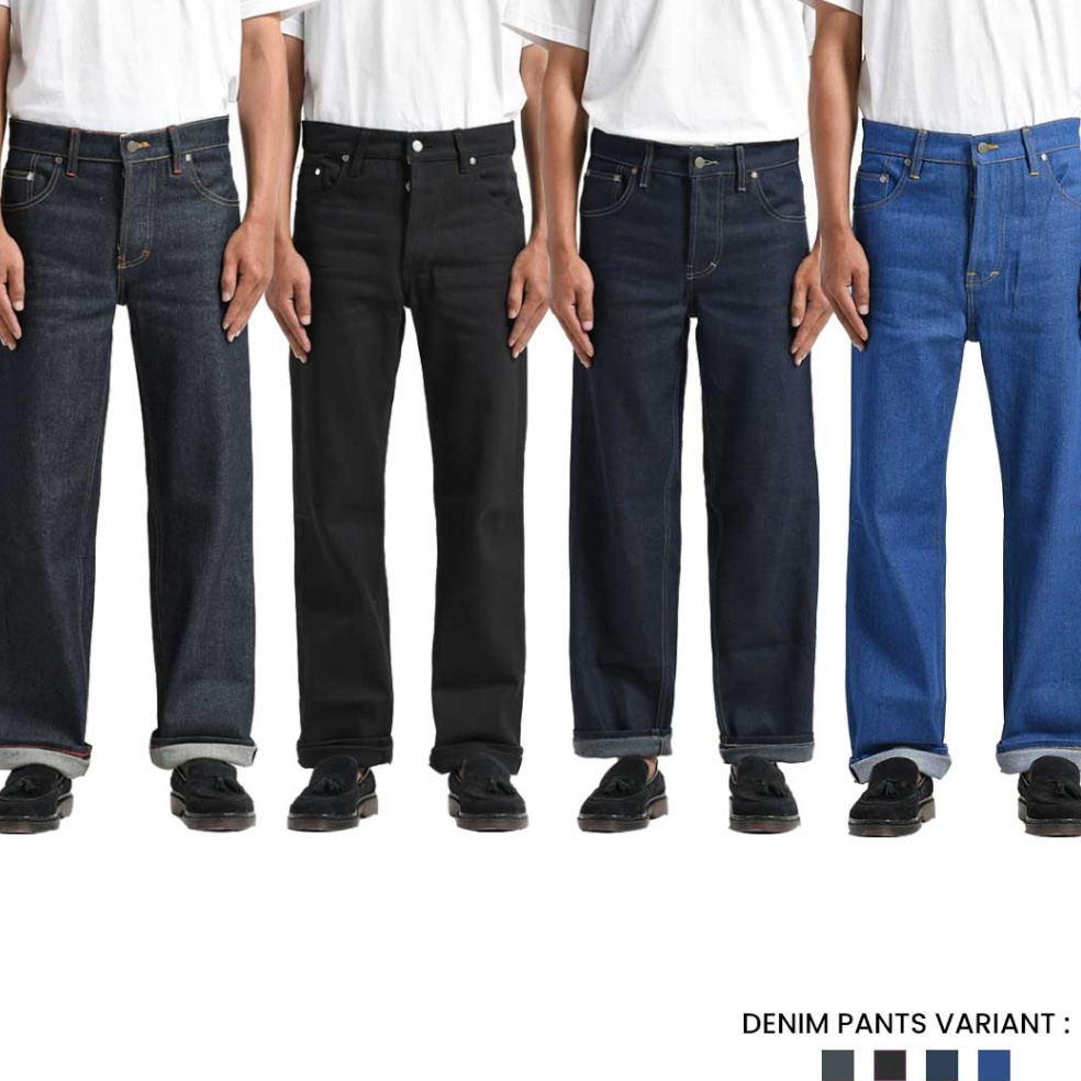 TERPERCAYA Pride N Joy - Celana Jeans Raw Denim Collection