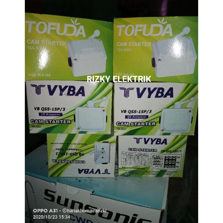 Terbaik Cam Starter 15P/ 3 Vyba/Hadle Genset Vyba Vb Qs5-15P/3 Saklar Genset Wxs