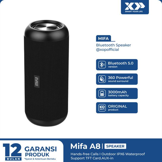 Mifa A8 Bluetooth Speaker 30W Stereo Ipx7 Wireless Portable Original