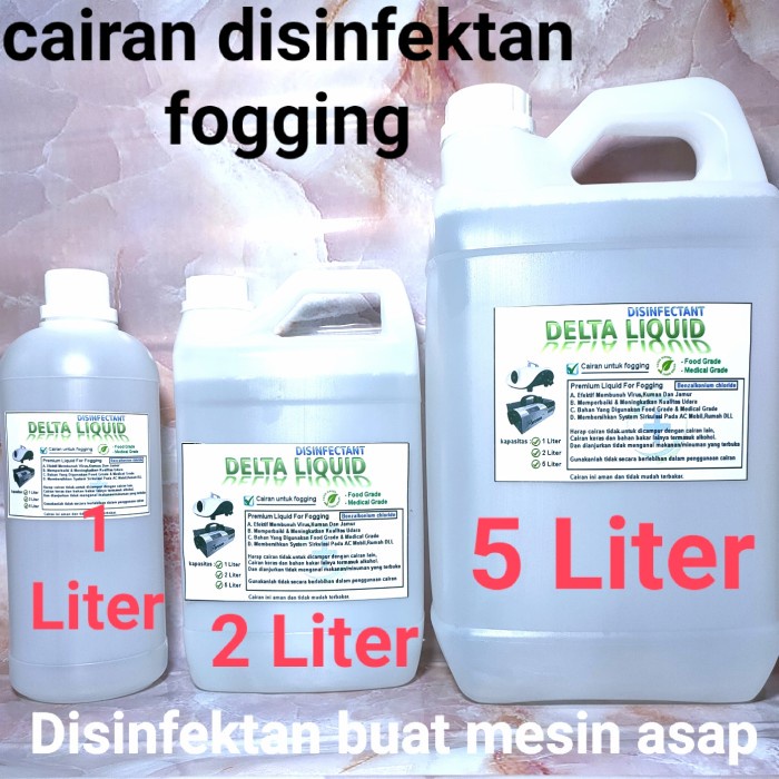 Terlaris Cairan Disinfektan Fogging 2 Liter Food Grade