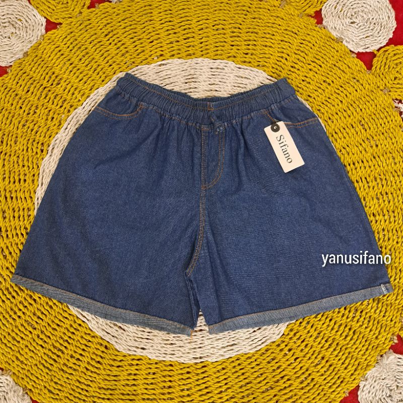 Celana Pendek Hotpants Jeans Super Jumbo BIG Size // Celana Hotpants Jeans Jumbo Murah