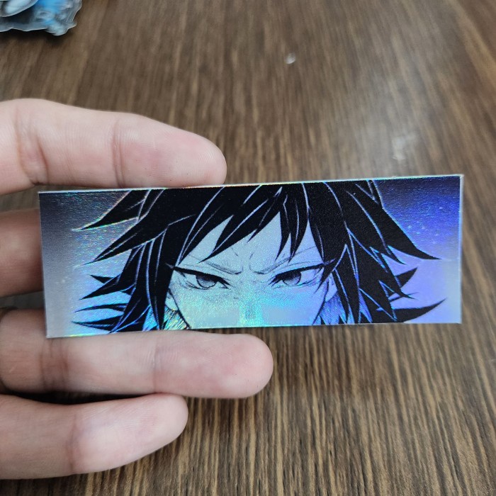 

Sticker Hologram Anime - PSH1726 - Demon Slayer - Giyu