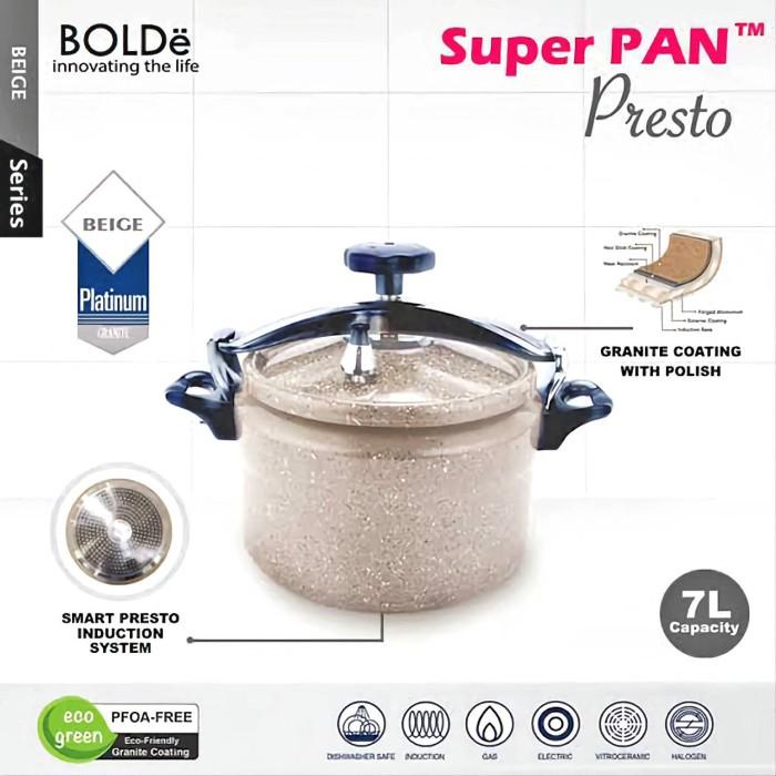 Presto Bolde / Presto Cooker Bolde Super Pan Granite 7 Liter Beige