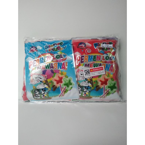 

PERMEN LOLLIPOP MEWARNAI ISI 20pcs