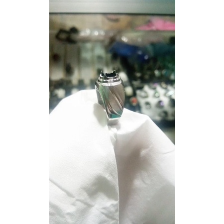 emban ikat ring monel super doff handmade
