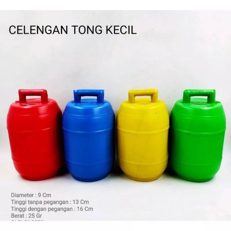CELENGAN TONG KECIL / CELENGAN PLASTIK KECIL