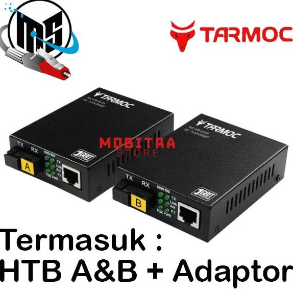 Sale Media Converter Tarmoc Htb Gs03 Htb-Gs03 Gabit Single Mode