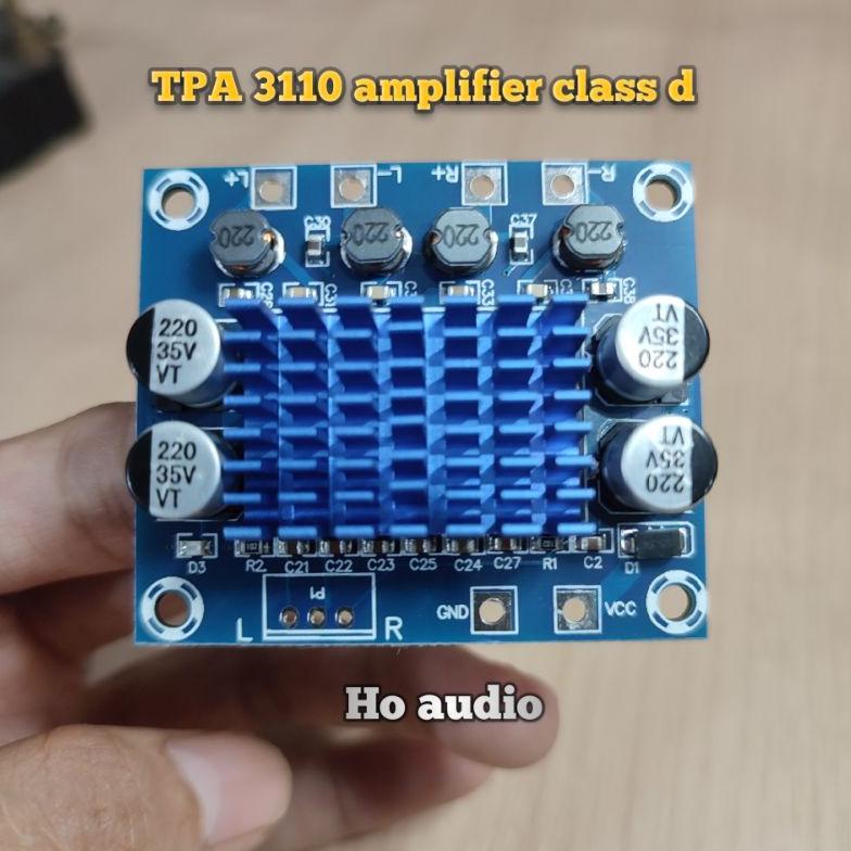 Terlaris Tpa3110 30W+30W Kit Amplifier Class D Dital Power Mini Board