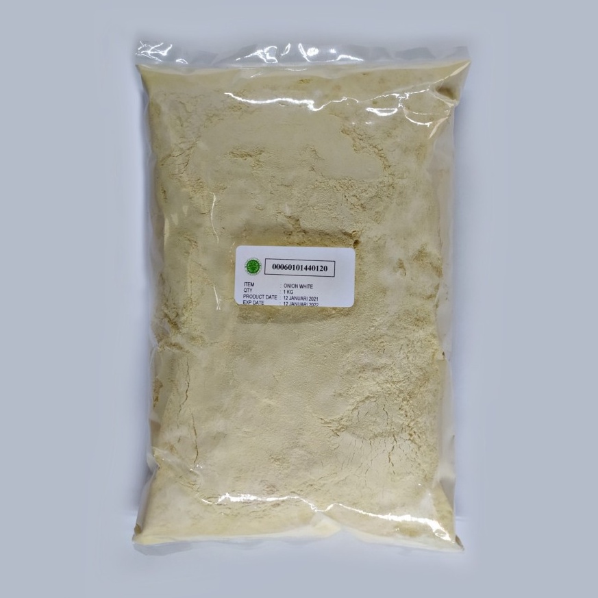 

Laris Bawang Bombay Bubuk/Onion White Powder 1 kg Pure Asli 100% GCW