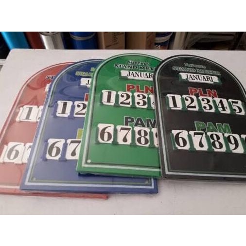 ~@~@~@~@] Papan PDAM PLN stand meter