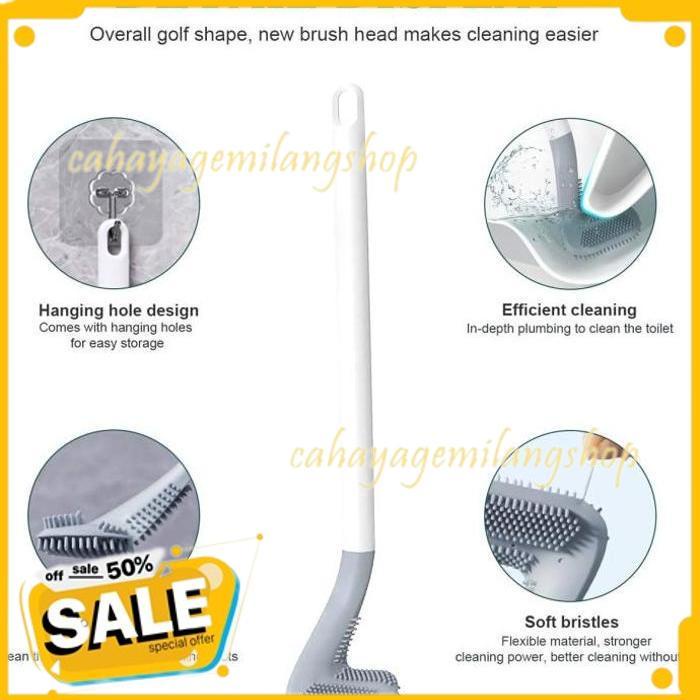 SIKAT WC SILIKON/SIKAT TOILET SILIKON SIKAT PEMBERSIH KAMAR MANDI 