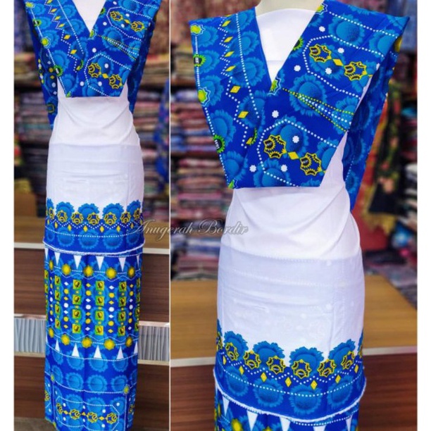 [KODE VJ0QL] Bahan Baju Seragam BKMT Nasional Lengkap dengan Selendang