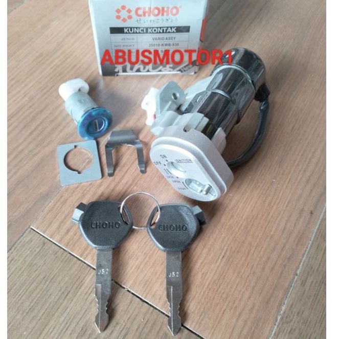 KUNCI KONTAK KEYSET VARIO 110 LAMA VARIO 110 KARBU PLUS JOK ORIGINAL CHOHO