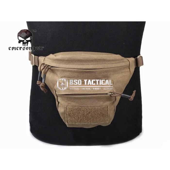 Tas Pinggang Tactical Waist Pack Emerson Recon Multifungsi Bag Ori