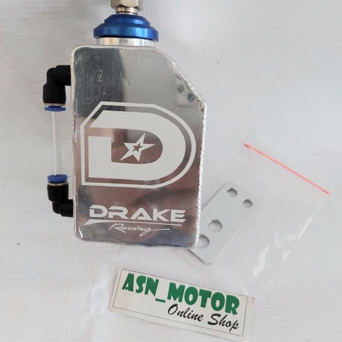 Variasi Tabung Botol Wadah Reservoir Air Radiator Drake Gold Biru Mrh