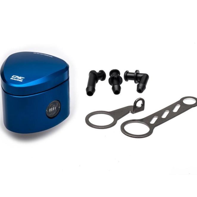 Tabung Minyak Rem Depan Cnc Racing Fluid Oil Reservoir 25Ml Rebel Blue