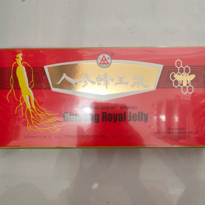 

Ginseng Royal Jelly sanjing gulin 10botol