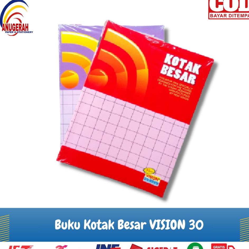 

[KODE PRODUK 6MQJP9266] Buku Kotak Besar VISION (PAK)