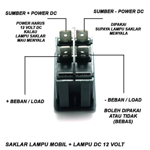 Saklar Lampu Mobil Asli