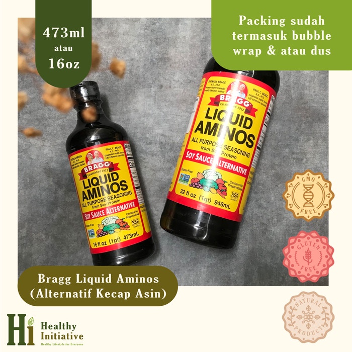 

Bragg Liquid Aminos Natural Seasoning - 473 mL / 16 OZ