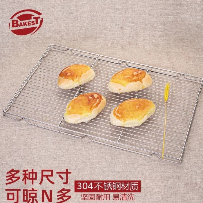 

Bakest Cooling Rack Stainless 304 Tebal 60x40x2.3cm