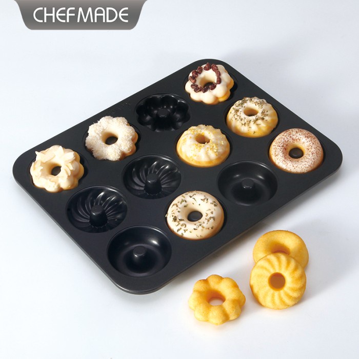 

Chefmade WK9869 - Loyang Essential Series Donut 12Cups
