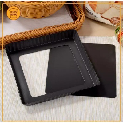 

Sanneng SN5577 - Rectangular Fluted Tart Mould - Removable Bottom 21cm