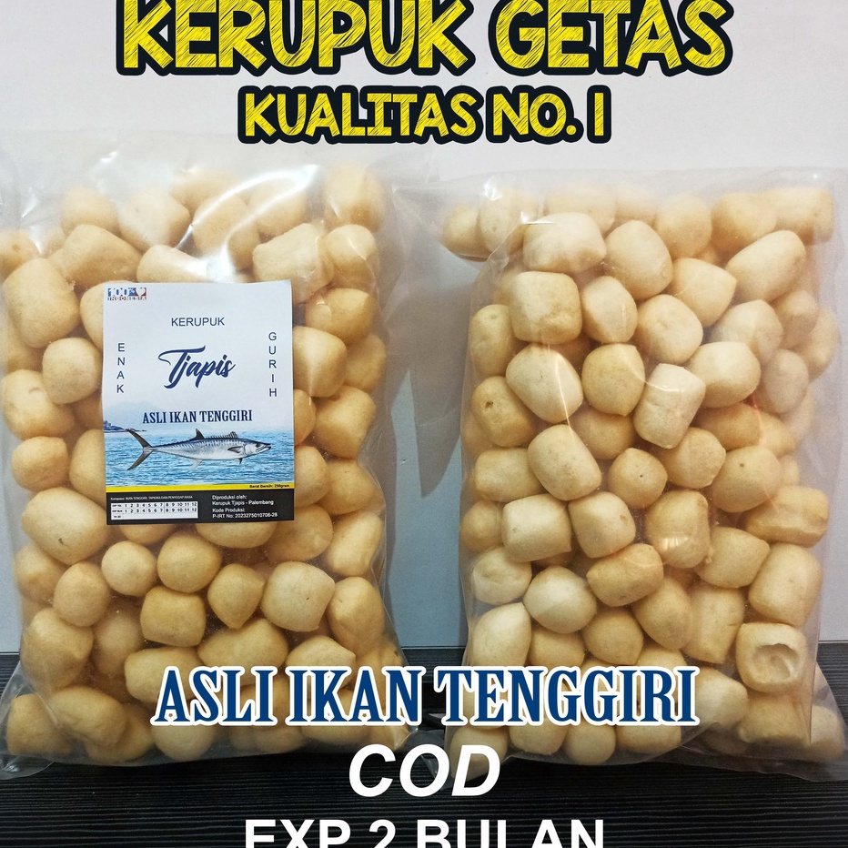 

[KODE TGQ0Z] KERUPUK KEMPLANG GETAS TENGGGIRI KERUPUK GETAS ENAK DAN GURIH 250 GRAM