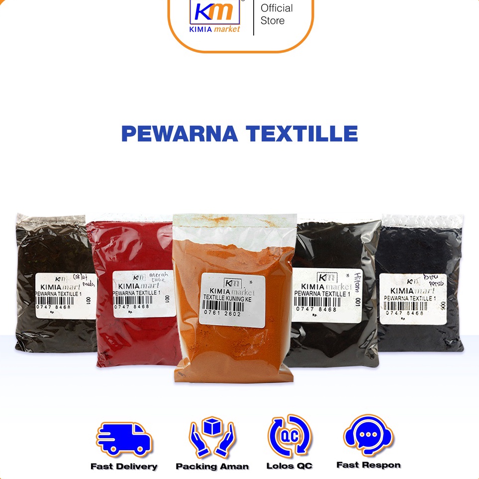 

[KODE GWAjk] Pewarna Textile 100gr / Pewarna Kain Cotton / Pewarna Kain Textile / Pewarna Pakaian / Bahan Kerajinan