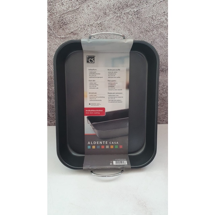 

CS Koch Aldente Casa Oven Dish Carbon Steel 35x27.5x5.8cm Non-Stick