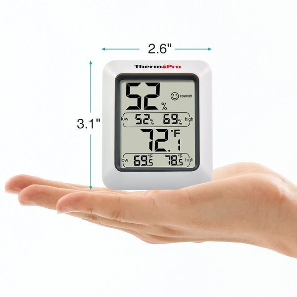 

ThermoPro TP50 - High Accuracy Digital Hygrometer Thermometer Indoor