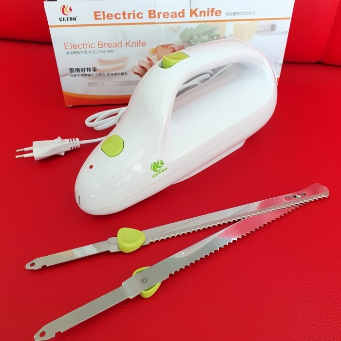 

Ketuo Electric Knife Bread / Pisau Pemotong Roti Tawar Elektrik