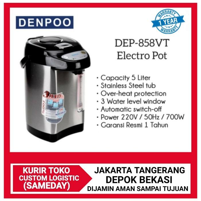 Terlaris Denpoo Dep 858 Termos Listrik Denpoo 5 Liter
