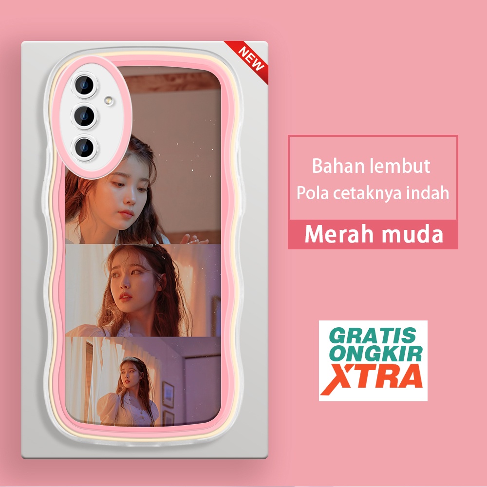 Samsung A02 A04 A03S A04S A03 Core A10S A11 A12 A13 5G A7 2018 Casing Ponsel  Pola Lee Ji Eun (IU) K