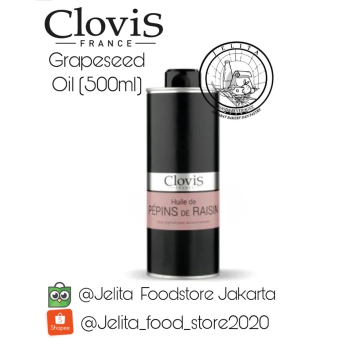 

Clovis Grapeseed Oil (500ml)