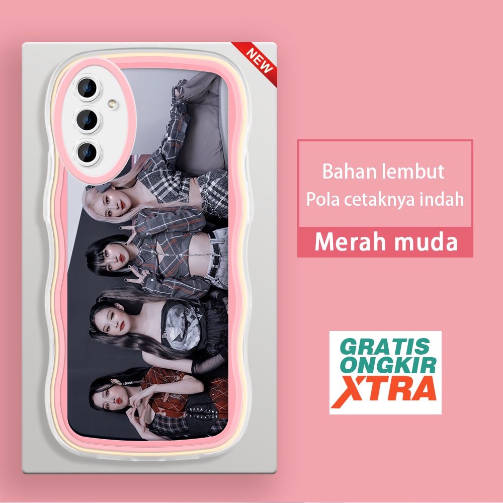 Mulia Samsung A02 A04 A03S A04S A03 Core A10S A11 A12 A13 5G A7 2018 Casing Ponsel Pola BLACKPINK Bi