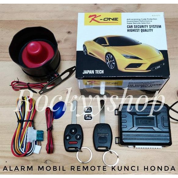 Alarm Mobil Remote Kunci Honda Asli