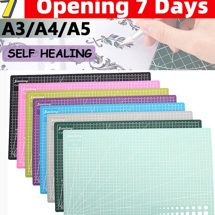 

A3/A4 PVC Cutting Mat Cutting Pad Board Double-sided DIY Tool Cutting Board-Papan ▫ NIU.25Jn23g