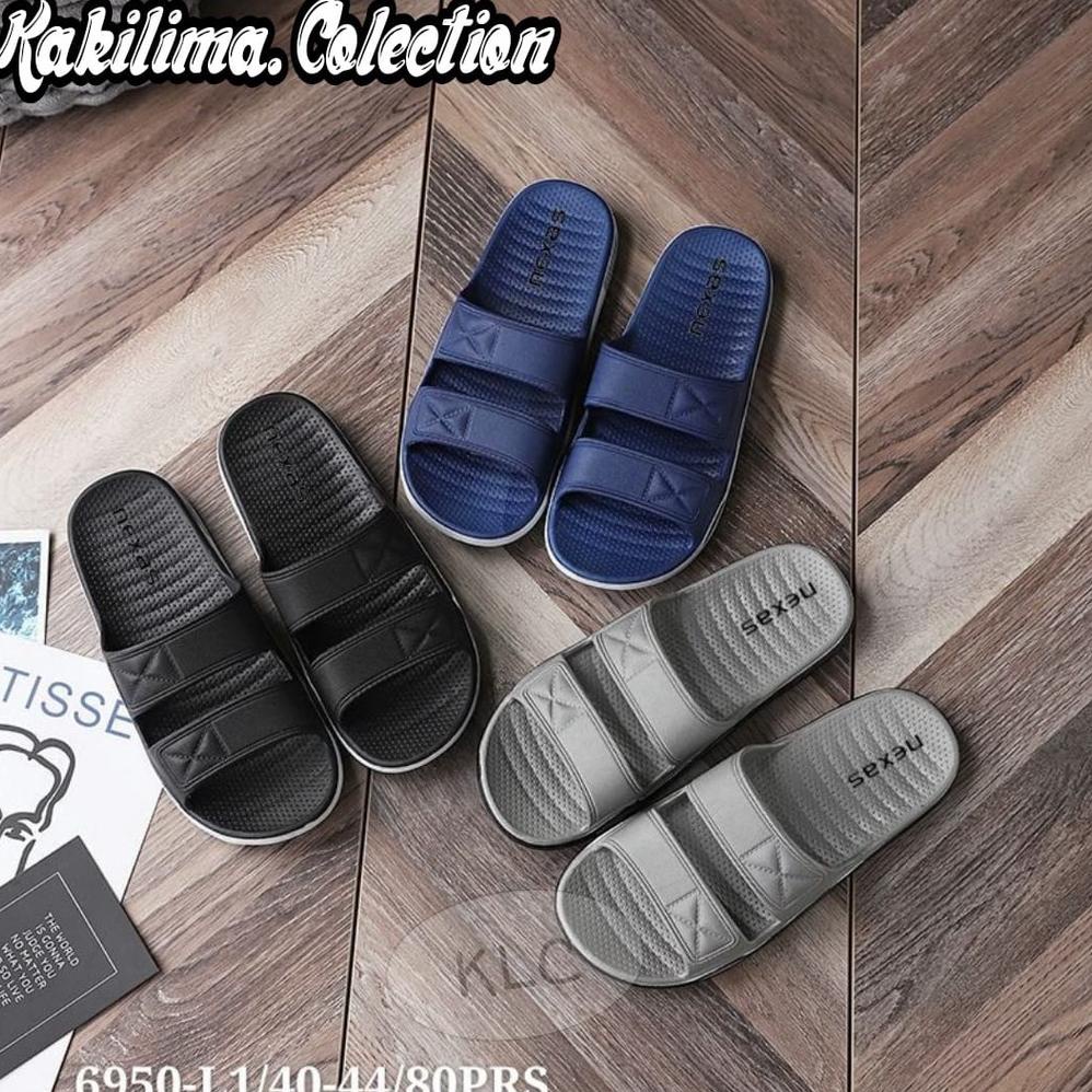 Terbaru Balance 6950/Sandal Karet Pria Sandal Balnce Laki Laki Terbaru Ori Produk Impor Quality Prem