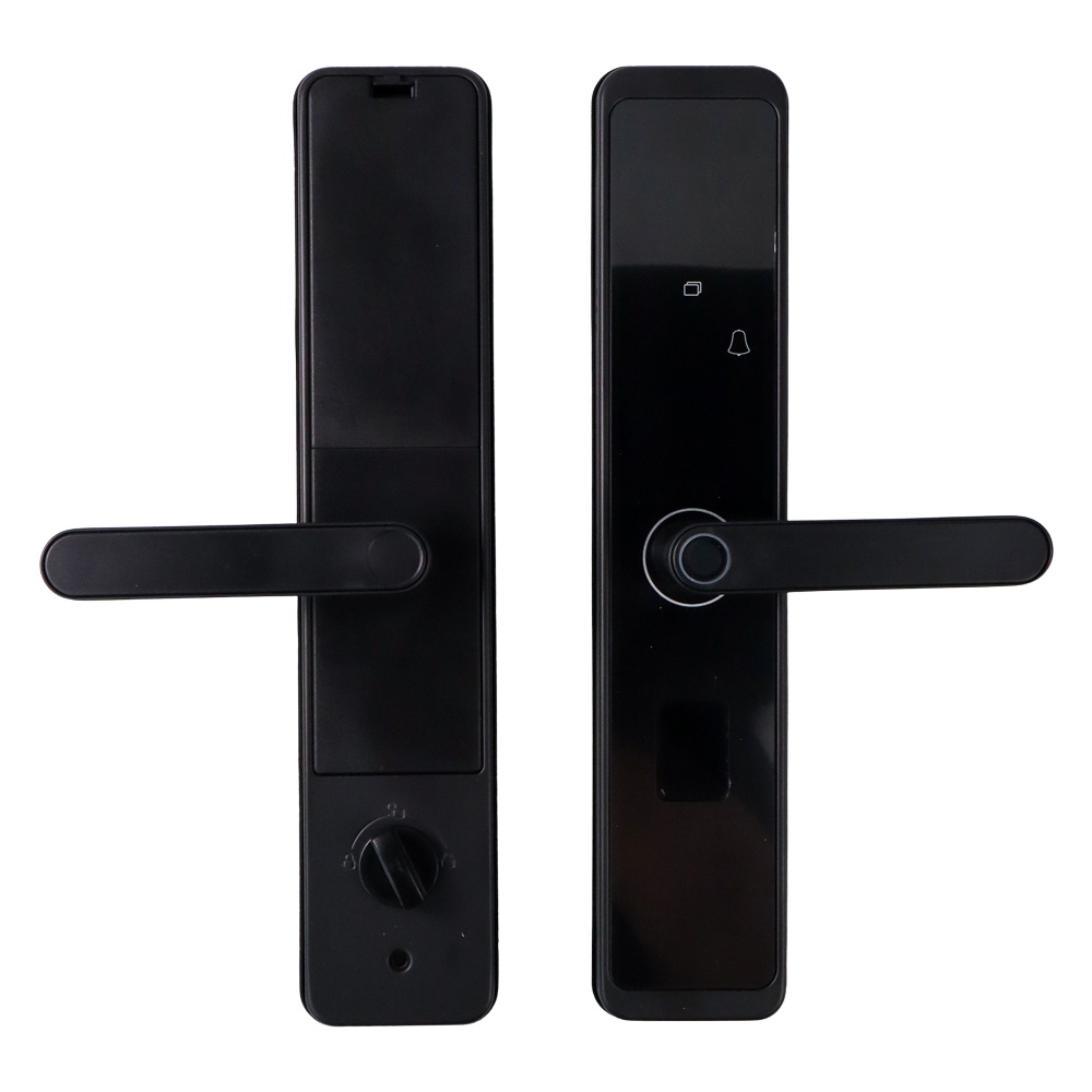 Gs8 Smart Door Lock Password Fingerprint Card - XR25 - Black Or-i