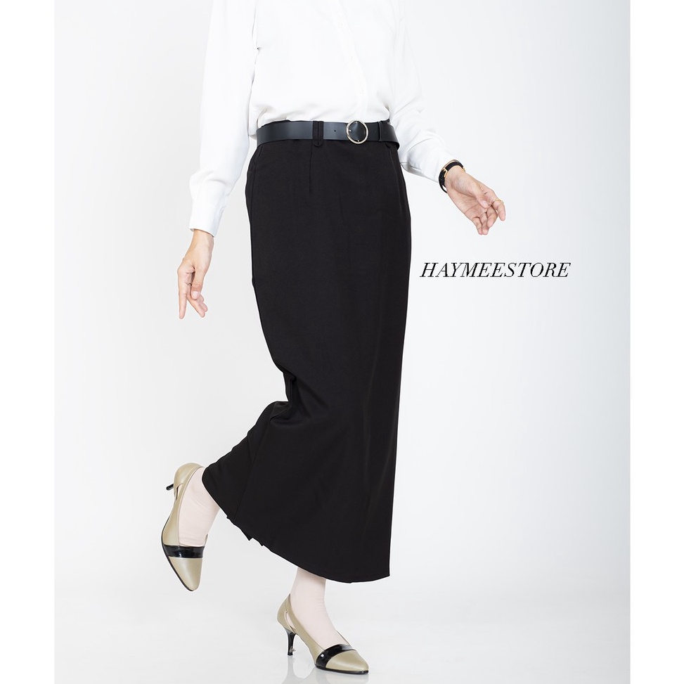 MURAH MERIAH HaymeeIDN - Rok Span Wiron Rok Kantor Biron Wanita Office Skirt Woman Formal Casual Fas