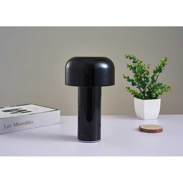 Claeted Lampu Meja Hias LED Mid Century Model Jamur Tri Color Dimming - CL44