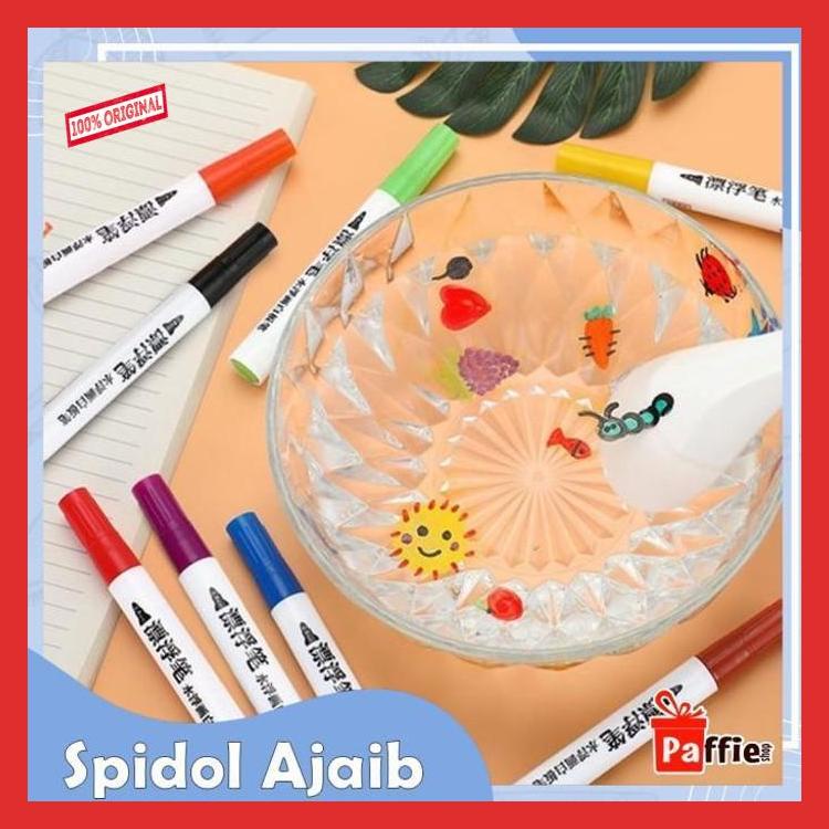 

ronaldomesi208 Spidol Ajaib Air Magic Marker Floating Pen Water Based Mainan Edukasi
