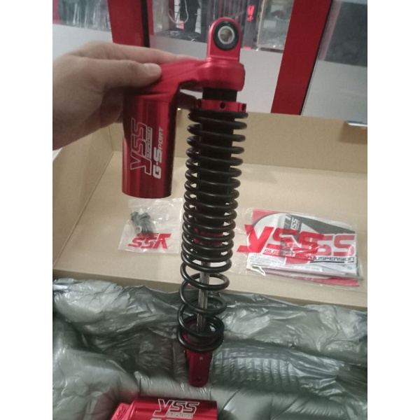 YSS SHOCK SHOCKBREAKER G-SPORT ADV 150 390 RED / BLACK SERIES ORIGINAL YSS