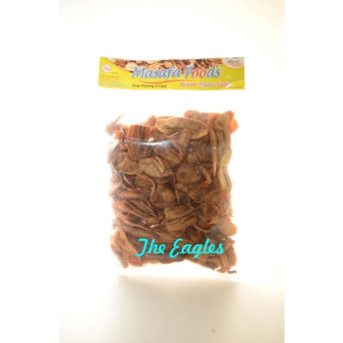 

Keripik Kripik Sale Pisang Crispy Goreng Masafa Oleh Khas Solo 180Gr