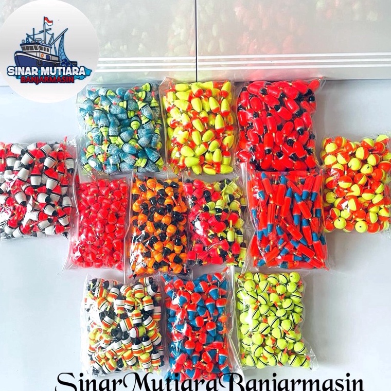 l6✼Stok Banyak↑ pelampung kayu mancing betok/pepuyu/sepat/siam/nila | RANDOM B49 ✬